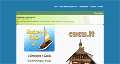 Desktop Screenshot of cucu.it